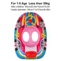 1PC Swimming Pool Float Ring Seat, Cute Car-shaped Inflatable Summer Beach Pool Tube with Handles (Blue and Pink)